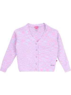 Barbie Çok Renkli Kız Çocuk Hırka BRB5WG-HRK6647