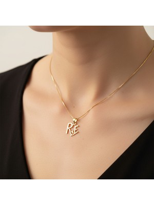 TabiTela 8 ayar altın kolye ucu E&R GM11294 1 gr