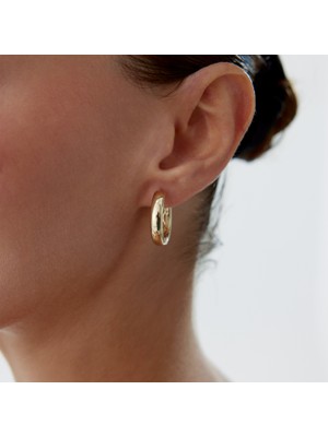 Rayna Meta Halka Küpe