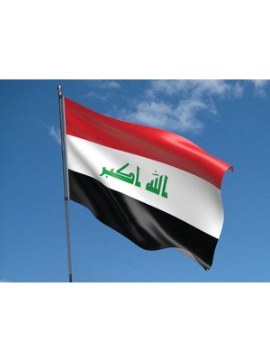 Irak  Bayrağı 150X225 cm Iraq  Flag