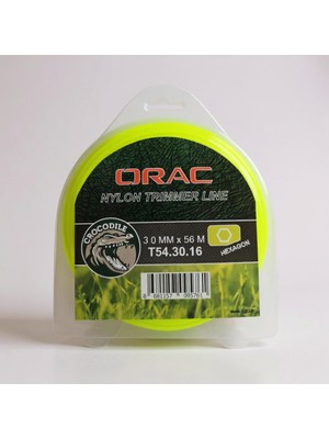 Orac 3,00 mm 56 Metre Altı Köşe Sarı Tırpan Misinası