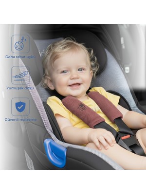 Babyjem Emniyet Kemeri Boyun Koruyucu Gül Kurusu