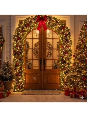 Dodomar 5 Metre Gün Işıklı Yılbaşı Garland – Çam Ağacı Gürleştirici Işıklı Dekor