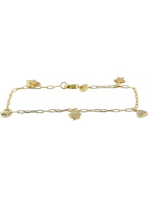 Altınkaynak 14 Ayar Altın Şans Bileklik  -  0191114