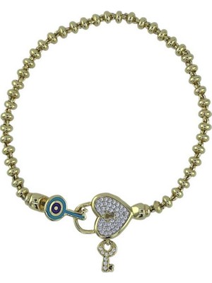 Altınkaynak 14 Ayar Altın Tasarım Bilezik  -  K196124