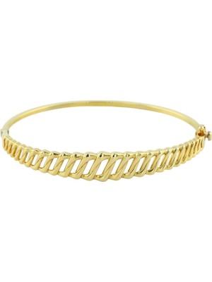 Altınkaynak 14 Ayar Altın Tasarım Bilezik  -  0198932