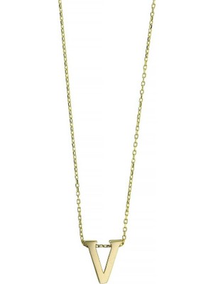 Altınkaynak 14 Ayar Altın Harfli Kolye  -  0201458