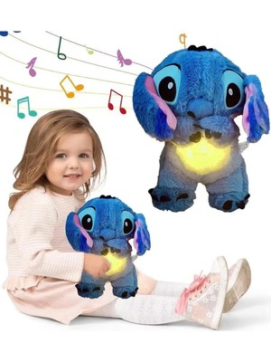 Nivora Nefes Alan Peluş Uyku Arkadaşı Stitch Mavi Renk