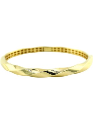 Altınkaynak 14 Ayar Altın Tasarım Bilezik  -  F005656