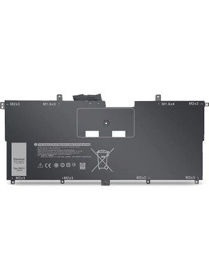 Sylar Retro Dell Xps 9365, NNF1C, Hmpfh Notebook Bataryası