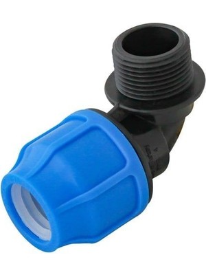 40-1 1/4 Pe Erkek Dirsek Pimtaş