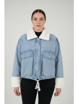 Venilife Içi Peluş Kot Mont