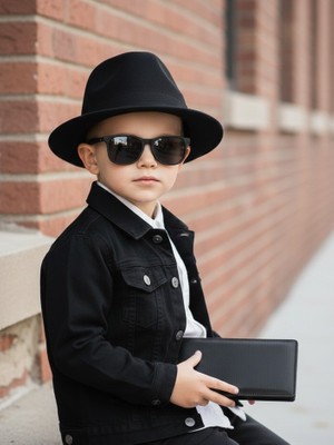 Algitsin OLA Algitsin O L A Garson Boy Fötr Şapka