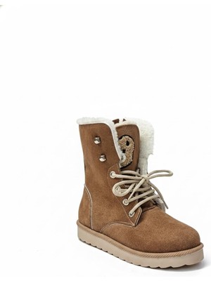 Ustalar Ayakkabı Taba Süet Kız Çocuk Postal 457.K.965