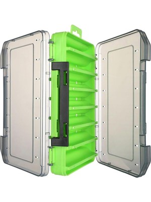 Hpytech Çift Taraflı Balıkçı Aksesuar Kutusu 🎣  Şeffaf Kapaklı Yem – Jig – İğne Organizeri-Yem Kutusu