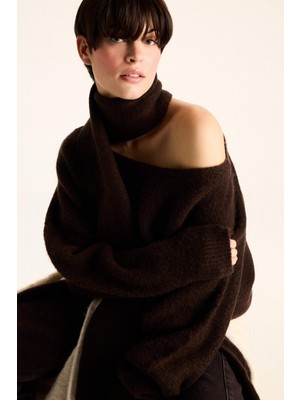 DeFacto Regular Fit Kayık Yaka Triko Kazak G5652AX25WN