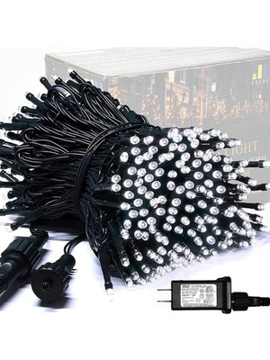 Yılbaşı Eklemeli Beyaz ve Çok Renkli LED Işık, Sıcak ve Parlak Atmosfer Için