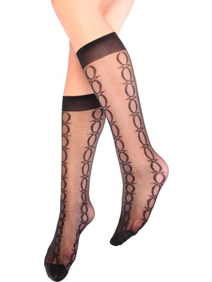 Nemere Siyah Renk Kadın Corap