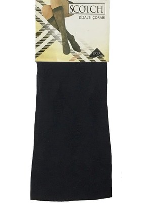 Beruflic İtaliana Kadın Ekose Dizalt Çorap