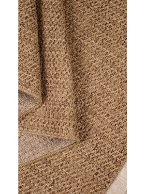 Santiva Home Jüt Rengi Naturel Sisal Hasır Desen Halı – Yıkanabilir, Kaymaz Taban, Toz Tutmaz & Antibakteriyel Makine Dokuma Halı