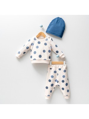 By Bubbles Natural Desenli 3'lü Bebek Takımı