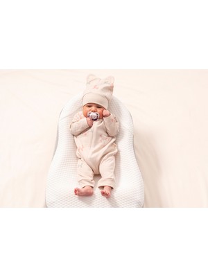 By Bubbles %100 Organik Pamuk Bırth Party Kız Bebek Fermuarlı Tulum