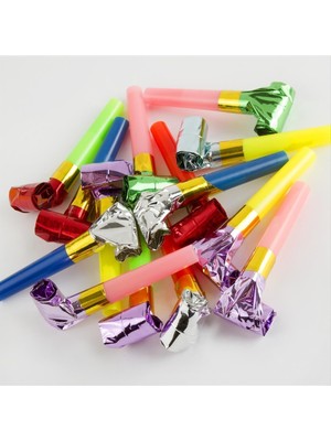 50 Adet Renkli Sesli Kaynana Dili Seti, Eğlenceli ve Keyifli Anlar Için