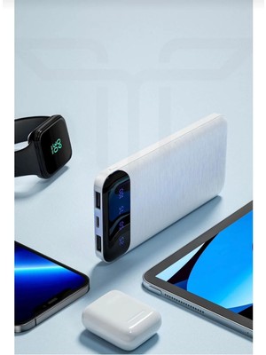 Lucatech 12.500 Mah Powerbank — Samsung Tab S6 / S7 / S8 (2.6A + Çift Usb)