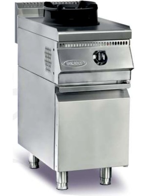 Pimak 700 Seri Dolaplı Tekli Doğalgazlı Wok Ocak