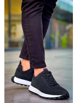 Chekich CH2409 - Triko Erkek Ayakkabı Sıyah