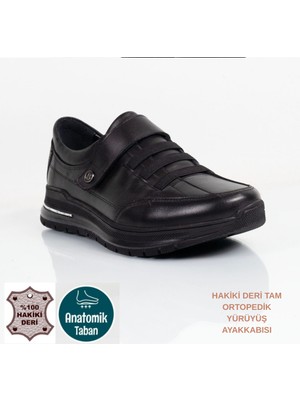 Cozi Company %100 Hakiki Deri Tam Ortopedik Taraklı Ayaklar Için Uygun Yürüyüş Ayakkabısı