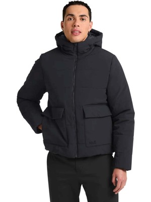 Jack Wolfskin Northern Lite Hooded Erkek Siyah Outdoor Ceketi