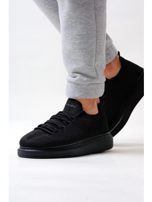 Chekich CH307 - Rt Tricot Erkek Ayakkabı Sıyah