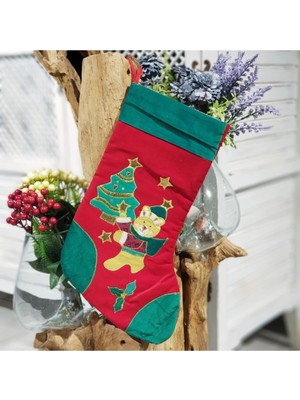 Sevimli Ayıcık Desenli Renkli Dekoratif Çorap, Rahat ve Şık Tasarım