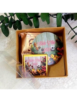 10'lu Kutu Içinde Kahve ve Çikolata Seti, Yeni Yıl Hediyesi