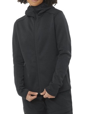 Salomon Outline Warm Kadın Siyah Fleece