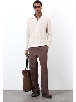 Antioch Taş Ince Örgü Triko Erkek Hırka