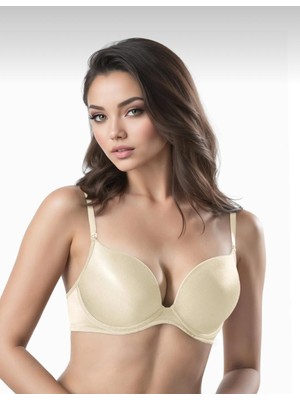 Mc Morcity Le Jardin Kadın 2 Beden Büyük Gösteren Çift Destekli Mikro Kaplı Sihirli Südyen 7033