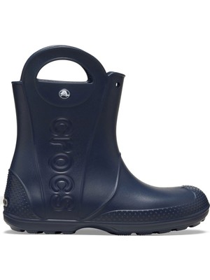 Crocs Çocuk Handle It Rain Bot Termoplastik Malzeme ile Su Geçirmez Özellikte Kısa Topuklu