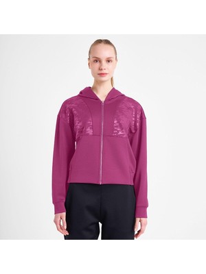 Lescon Kadın Fermuarlı Kapüşonlu Sweatshirt 25N-2125