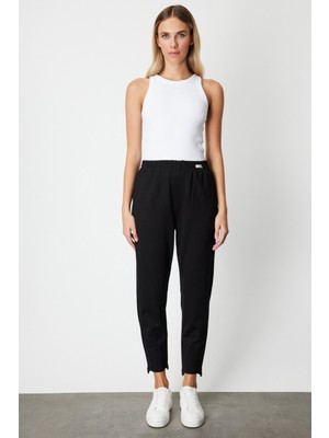 On Triko Paça Arkası Uzun Dikişli Eşofman Altı 66122-26K