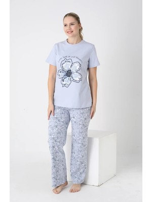 Confeo Kadın Penye Süprem Kısakol Pijama Takım C840-933