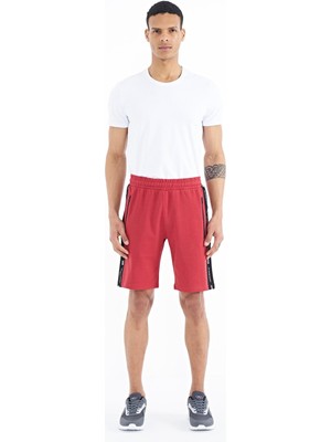 Air Jones Alfred Kırmızı Standart Kalıp Erkek Şort - 81244