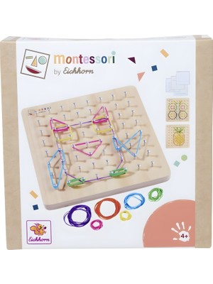 Eichhorn Montessori Ahşap Geo Board
