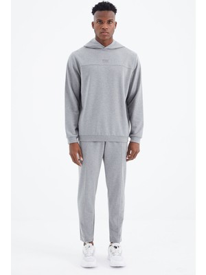 Air Jones Kelvin Gri Melanj Kelvin Basic Erkek Eşofman Takım - 85230