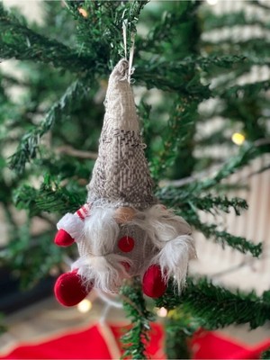 Kırmızı Yılbaşı Ağacı Süsü, Lüks ve Şık Dekorasyon, Sevdiklere Özel 100 Karakter