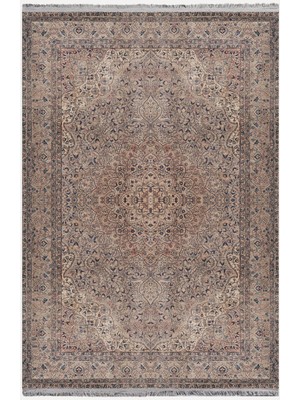 Kilim Home Mars 2084 Kahve Tonlarında Eskitme Antika Otantik Desen Kaymaz Dekoratif Halı