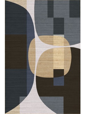 Kilim Home Mars 25 Modern Stil Soyut Halı Bej Halı Iskandinav Halı Salon Halısı Yıkanabilen Dekoratif Halı