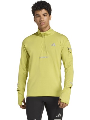Adidas ADI365 Warmhz Erkek Sarı Koşu Tişört