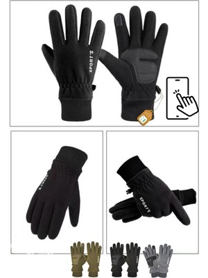 Landview Polar Eldiven Soğuk Hava Dokunmatik Kışlık Spor Motosiklet Asker Taktik Kar Eldiveni